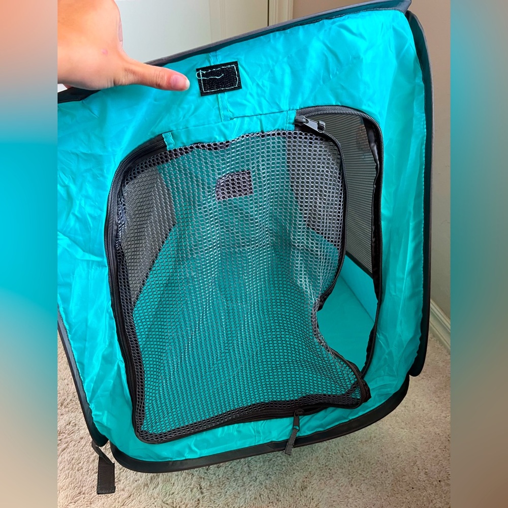 Foldable small pets crate/play pen